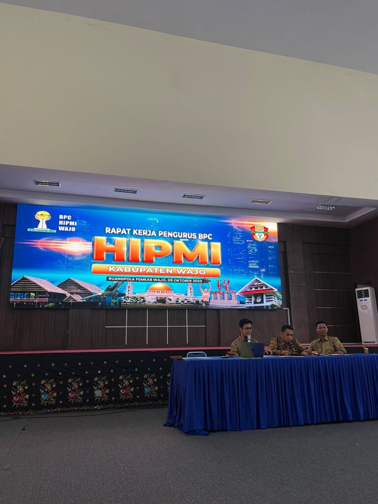 Pelantikan & Rapat Kerja Cabang BPC HIPMI Wajo